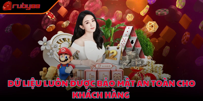 Dữ liệu luôn được bảo mật an toàn cho khách hàng 